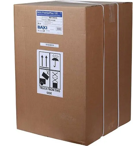 Бойлер косвенного нагрева с возможностью установки ТЭНа Baxi Premier plus 100 (30 кВт) 95805093