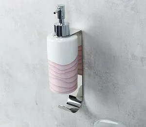 Держатель для дозатора с крючком Fixsen Practica хром FX-800B Держатель для дозатора с крючком Fixsen Practica хром FX-800B, 5