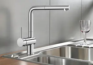 Смеситель для кухни с выдвижным изливом Blanco Linus-S хром 514016 Смеситель для кухни с выдвижным изливом Blanco Linus-S хром 514016, 4