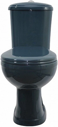 Унитаз-компакт Оскольская керамика Дора-Антивсплеск стандарт зеленый 47325110402