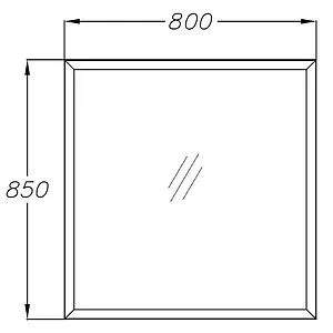 Зеркало Opadiris Рубинно 80 00-00007452, 2