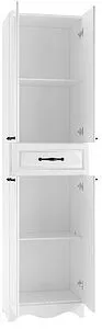 Шкаф-пенал напольный Домино RICH 50 белое дерево DR6014P, 4
