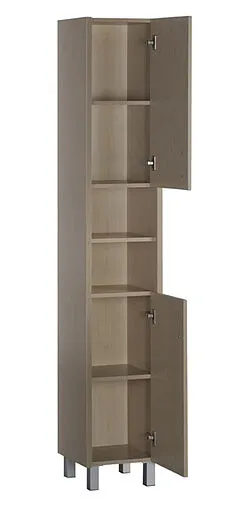 Шкаф-пенал напольный Aquanet Донна 35 R дуб светлый 00168934