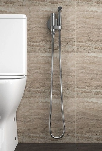 Гигиенический душ со смесителем Bravat Eler хром D9137CP-RUS