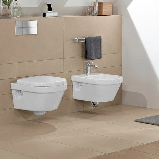 Унитаз подвесной безободковый Villeroy&amp;Boch Architectura CeramicPlus белый 5684HRR1