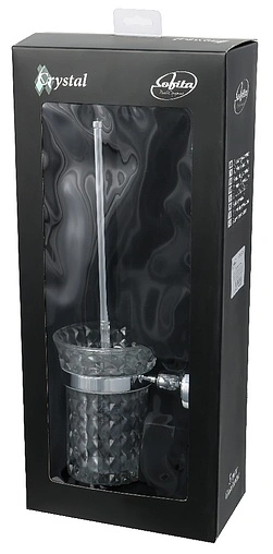 Ёршик для унитаза Sofita Crystal хром SF-35013