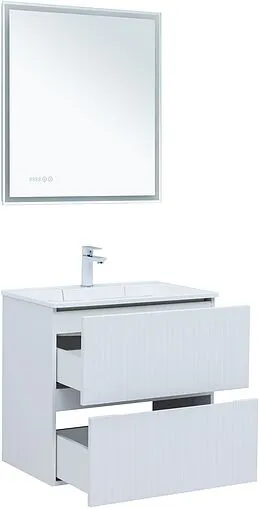 Тумба-умывальник Aquanet Джейн 70 белый матовый 00313285+