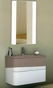 Зеркало с подсветкой Continent Rico Led 60 белый ЗЛП33, 2