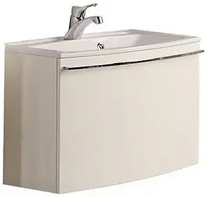 Тумба-умывальник подвесная Aquaton Севилья 80 белый жемчуг 1A1263K0SEG30, 1