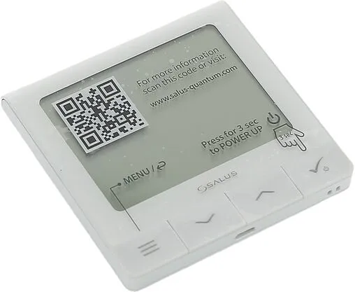 Беспроводной комнатный терморегулятор ZigBee Salus QANTUM белый SQ610RF