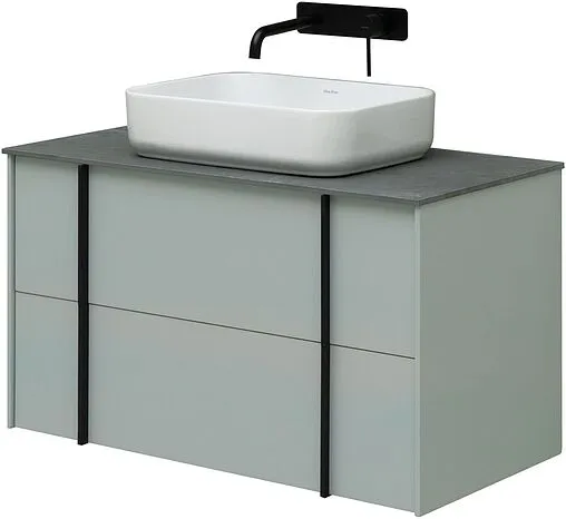 Тумба-умывальник подвесной Allen Brau Reality 90 папирус 1.32006.PWM+