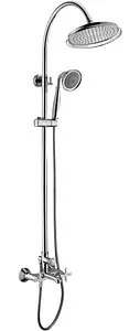 Душевая система со смесителем для ванны Lemark Duetto хром LM5762C Душевая система со смесителем для ванны Lemark Duetto хром LM5762C, 1