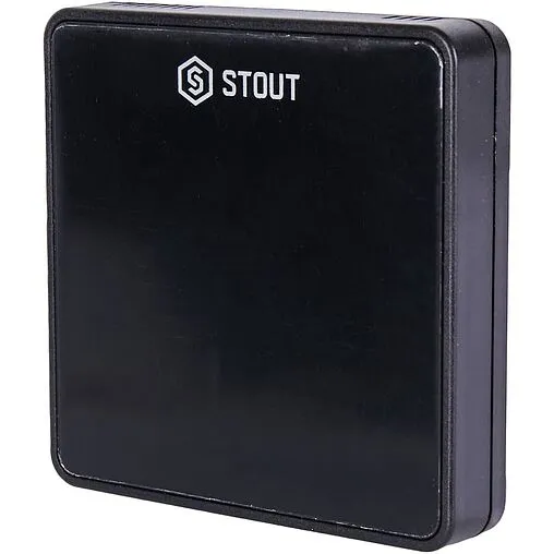 Беспроводной датчик температуры пола Stout C-8f черный STE-0101-008008