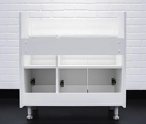 Тумба-умывальник напольная Айсберг Мечта 80 белый DM2325T+1WH302251