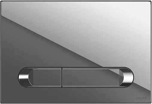 Комплект 6 в 1 Cersanit Crea Square CO DPL EO slim 64442 с кнопкой Estetica хром глянцевый