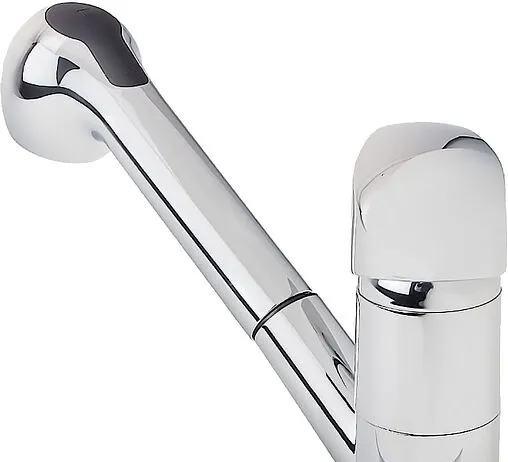 Смеситель для кухни с выдвижным изливом Damixa Space хром 101200000 Смеситель для кухни с выдвижным изливом Damixa Space хром 101200000