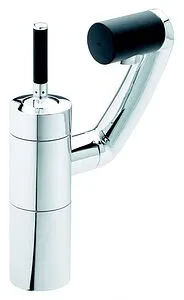 Смеситель для раковины Damixa Arc хром/чёрный 298217464, 1