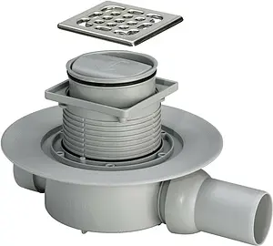 Трап горизонтальный Set Viega Advantix 4936.2 100x100мм 583217 Трап горизонтальный Set Viega Advantix 4936.2 100x100мм 583217, 2