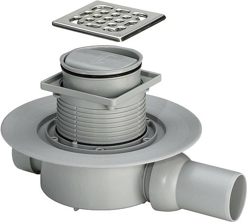 Трап горизонтальный Set Viega Advantix 4936.2 100x100мм 583217 Трап горизонтальный Set Viega Advantix 4936.2 100x100мм 583217