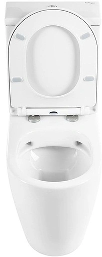 Унитаз-компакт безободковый BelBagno Marino белый BB105CPR+BB105T Унитаз-компакт безободковый BelBagno Marino белый BB105CPR+BB105T