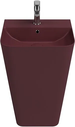Раковина ISVEA Sott’Aqua 50 бордовый 10SQ37001-2R