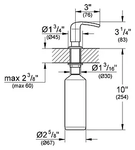 Дозатор для жидкого мыла Grohe Zedra хром 40553000, 3