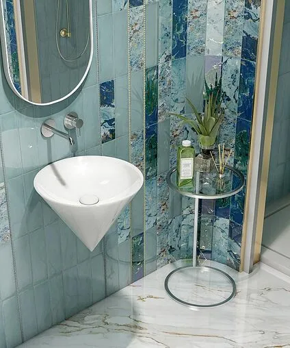 Раковина Kerama Marazzi Cono 44 белый CO.wb.44 Раковина Kerama Marazzi Cono 44 белый CO.wb.44