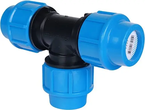 Тройник компрессионный соединительный 32мм x 32мм x 32мм Джилекс 9335