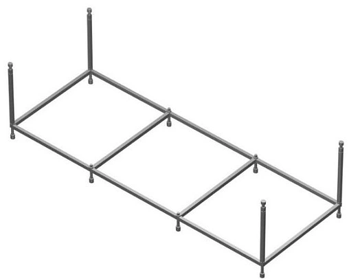 Каркас для ванны Am.Pm Sensation 170х75 W30A-170-075W-R