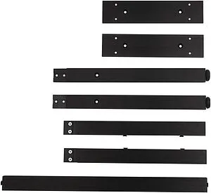 Ножки мебельные Allen Brau Reality 80 чёрный браш 1.320B12.BB, 2