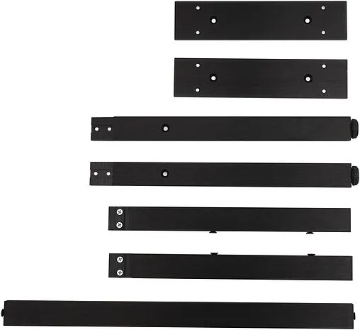 Ножки мебельные Allen Brau Reality 80 чёрный браш 1.320B12.BB