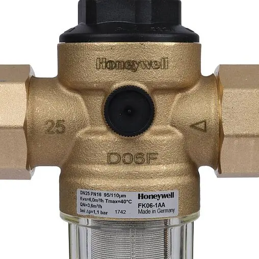 Фильтр тонкой очистки воды с редуктором давления 1&quot;н x 1&quot;н Honeywell-Braukmann FK06-1&quot;АА HWLFIN082