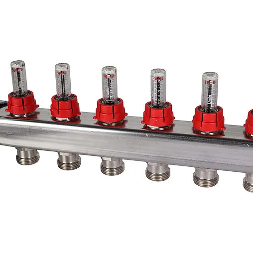 Группа коллекторная с расходомерами 13 отводов 1&quot;в/в x ¾&quot;ек Stout SMS 0917 000013