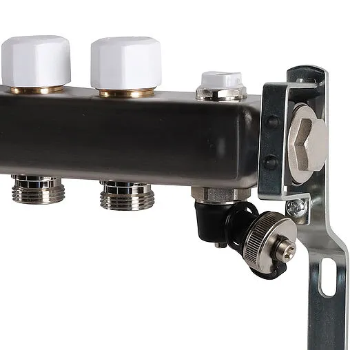 Группа коллекторная без расходомеров 10 отводов 1&quot;в/в x ¾&quot;ек Rommer RMS-3201-000010