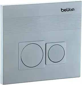 Клавиша смыва для унитаза beWash Bona P02MC 500RZVP0200MKK000001 хром матовый Клавиша смыва для унитаза beWash Bona P02MC 500RZVP0200MKK000001 хром матовый, 1