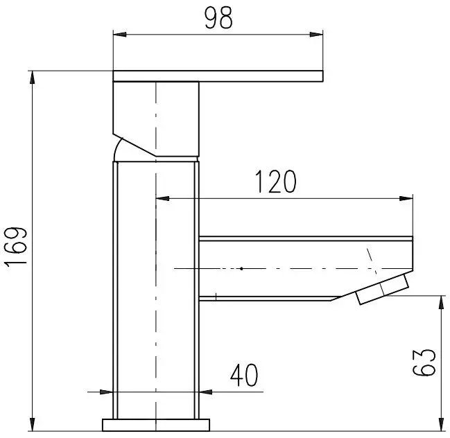 Смеситель для раковины Rav Slezak Loira хром LR526.5 Смеситель для раковины Rav Slezak Loira хром LR526.5, 2