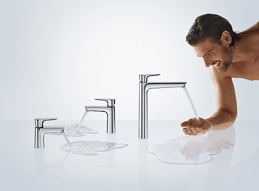 Смеситель для раковины Hansgrohe Talis E 110 хром 71711000 Смеситель для раковины Hansgrohe Talis E 110 хром 71711000