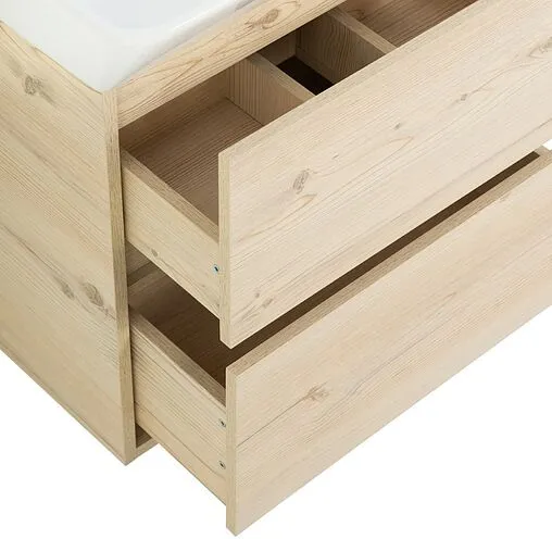 Тумба-умывальник подвесная BelBagno NEON 50 Pino Bianco NEON-500-2C-SO-PB+19050