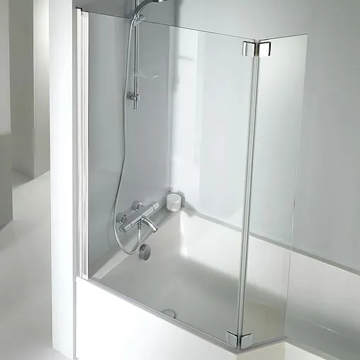 Шторка на ванну 1100мм прозрачное стекло Jacob Delafon Bain Douche NEO E4930-GA
