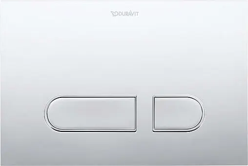 Комплект 5 в 1 Duravit D-Neo Set_D-Neo_хром с кнопкой WD5001021 хром глянцевый