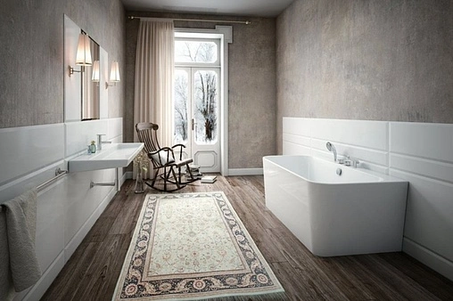 Ванна акриловая отдельностоящая Vagnerplast Benin 170x80 KRBV178BEN9X-64