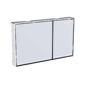 Клавиша смыва для унитаза Geberit Sigma 60 115.640.SI.1 стекло/белый, рамка/хром глянцевый Клавиша смыва для унитаза Geberit Sigma 60 115.640.SI.1 стекло/белый, рамка/хром глянцевый, 3