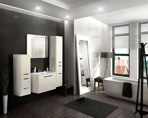 Зеркало с подсветкой Aquaton Валенсия 75 с подогревом 1A124702VA010