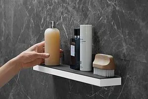 Полка Hansgrohe Rainfinity белый/графит 26844700 Полка Hansgrohe Rainfinity белый/графит 26844700, 3