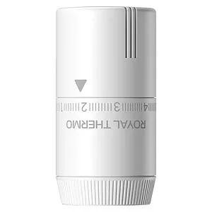 Головка термостатическая M30х1,5 Royal Thermo Design белый RATHDN13015WH Головка термостатическая M30х1,5 Royal Thermo Design белый RATHDN13015WH, 1
