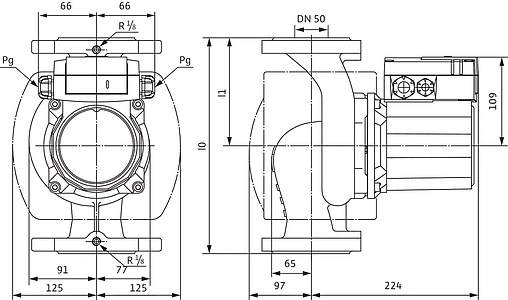 Насос циркуляционный для ГВС Wilo TOP-Z 50/7 2175524