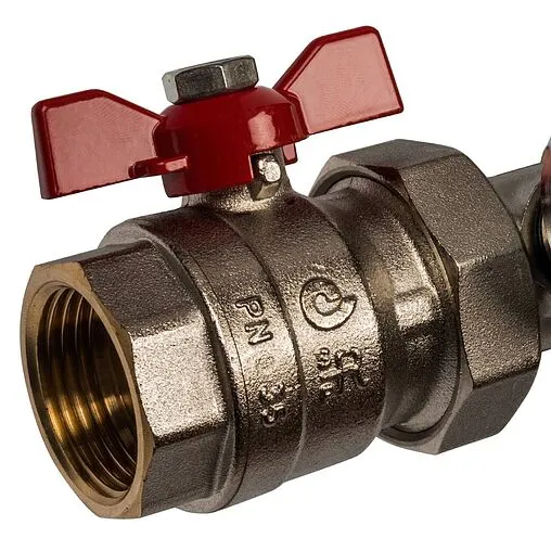 Группа коллекторная с расходомерами 4 отвода 1&quot;в/в x ¾&quot;ек Stout SMB 0473 000004