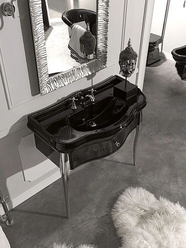 Раковина Kerasan Retro 100 черный 105004*1