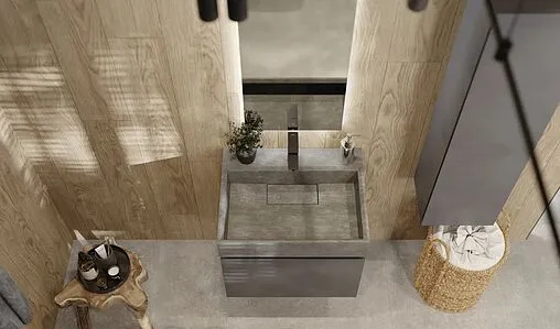 Тумба под умывальник подвесная Raval Facet 60 антрацит Fac.01.60/P/A/RL