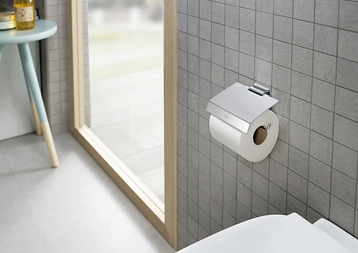 Держатель туалетной бумаги Roca Rubik хром 816849001